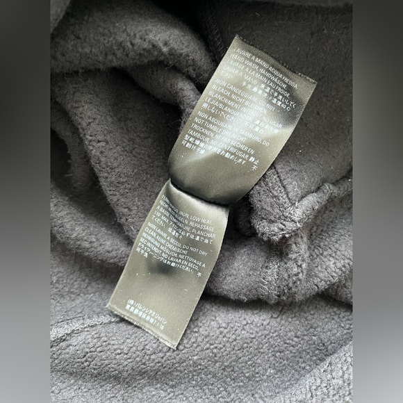 Balenciaga Oversized Rugby Style Black Hoodie in size Small - Picture 9 of 10